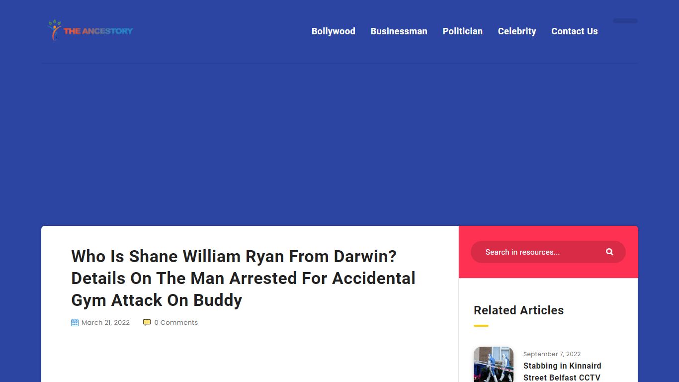 Who Is Shane William Ryan From Darwin? Details On The Man Arrested For ...